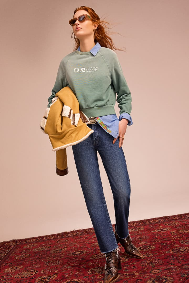 MOTHER Denim Look